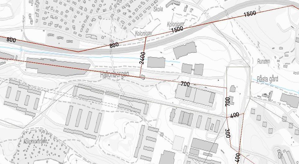 Flödet som passerar den tillkommande gatan mellan Östra Madenvägen och Enköpingsvägen UA1 Figur 22.