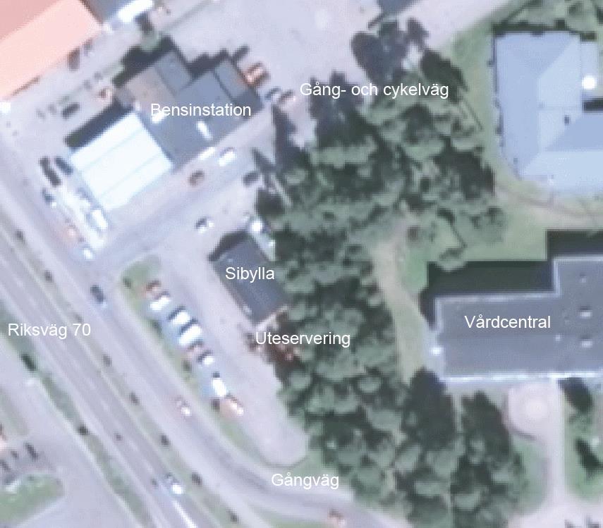 "drive-through" och ökad byggrätt för befintlig verksamhet samt att bevara