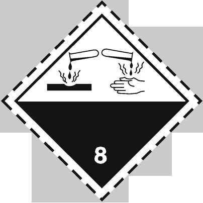 AVSNITT 14: TRANSPORT INFORMATION (fortsättning) 14.1 14.2 14.3 14.4 14.5 14.6 14.7 UN-nummer: UN1760 Officiell transportbenämning: CORROSIVE LIQUID, N.O.S. (Salpetersyra) Faroklass för transport: