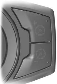 Komfortfunktioner DIMMER FÖR INSTRUMENTBELYSNING E132415 E132712 Tryck flera gånger eller håll inne för att få den önskade nivån. ANM.