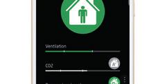 Kompenseringsfunktioner Kompenserar ventilationsfl ödena i bostaden för att underlätta för den boende.