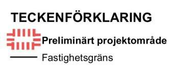 Inom en radie på två kilometer från projektområdet ligger 102 bostadshus och 104 fritidshus.