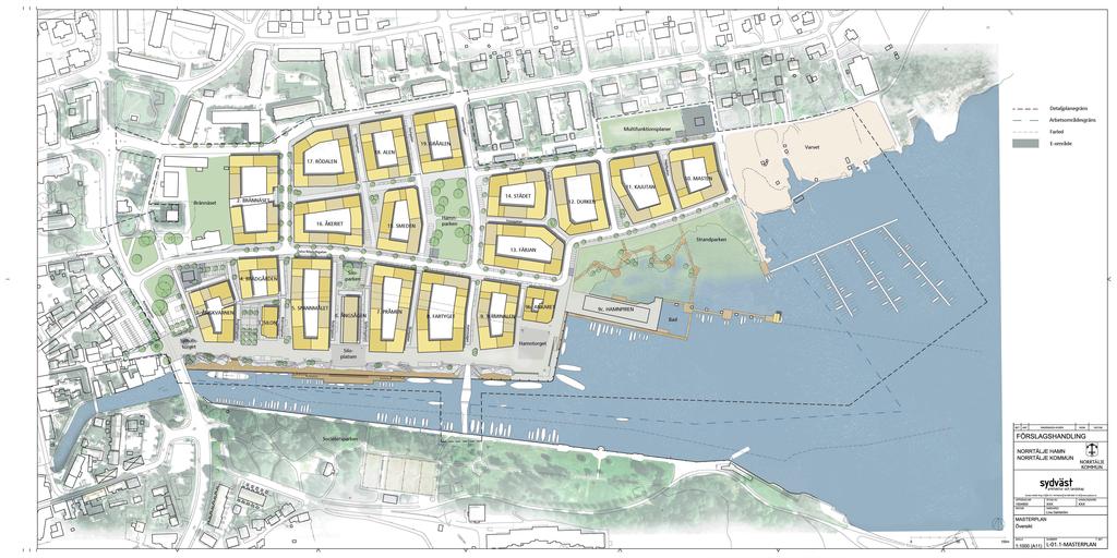 15087 I01 2017-11-13 AH SKALA Havstornet, kvarter 6, Norrtälje hamn Trafikbullerutredning