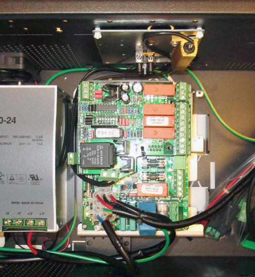 VOLTAGE- ONLY TERMINAL BLOCK E NERGY EFFICIENT POWER SUPPLY >80% EFFICIENCY WWW. MILLETEKNIK. SE Standardlarm (utan monterat tillvalskort).