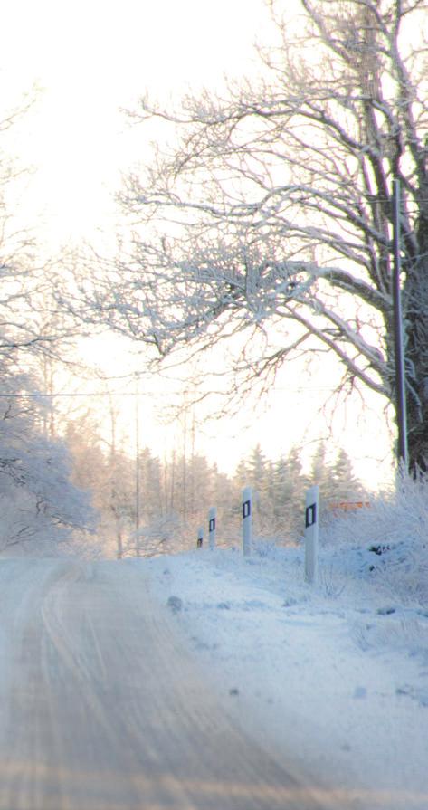 Den nya hastigheten på sträckan är 100 km/tim. Det blir en cirkulationsplats och en rastplats vid Risbrodammen.