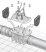 -8 RENGÖRING OCH SERVICE Funktionskontroll Bakvattenventiler måste underhållas och inspekteras regelbundet för att garantera säker drift och detta måste ligga i brukarens intresse.