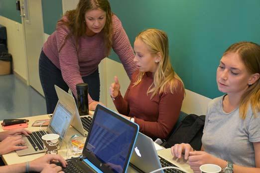 Vi vill 17 utveckla våra studenter till ämneskunniga individer som kan identifiera och lösa problem, och är: självständiga kreativa reflekterande