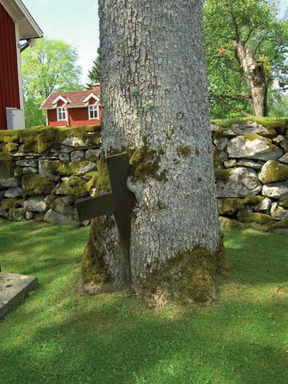 Kulturhistorisk bedömning och karaktär Kvarteret är det mest framträdande då det är placerat strax intill kyrkogårdens huvudingång och mitt för kyrkan.