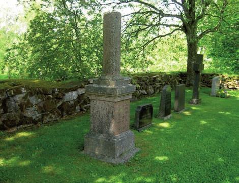 Gravvårdstyper Som nämns ovan finns det flera monumentala gravvårdar inom kvarteret.