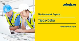 nvändarinformation rbetskonsol K Systembeskrivning Formplanering med Tipos-Doka Tipos-Doka hjälper dig att forma ännu billigare lltid rätt mängd formar och tillbehör Tipos-Doka har utvecklats för att