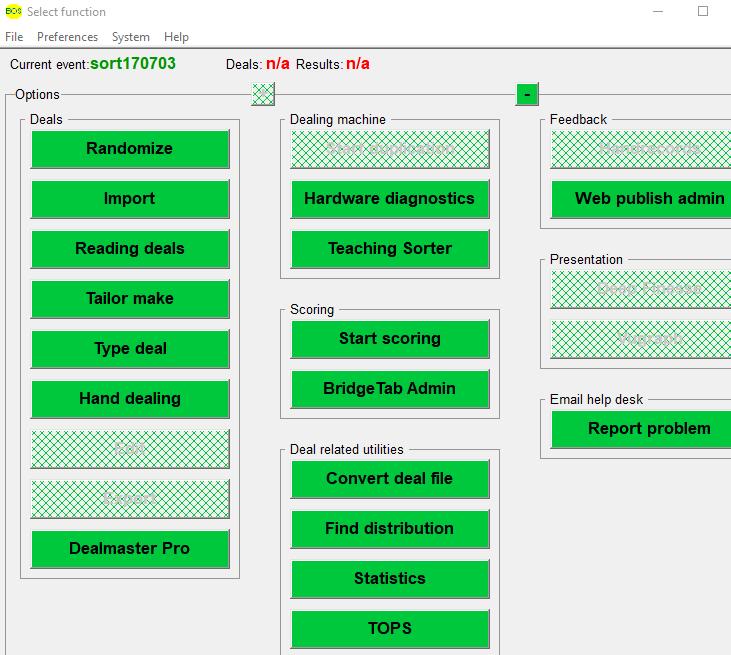 Vi namnger våra brickfiler på ett enhetligt sätt: sort +datum (ÅÅMMDD). Detta gör att det blir lätt att hålla ordning på filerna och att sortera och hitta dem. Datum är den dag de väntas bli spelade.