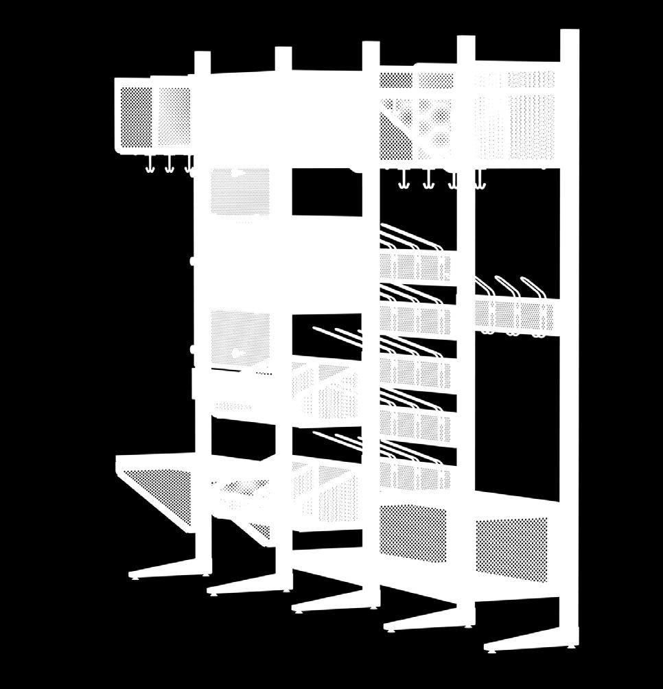 1346:- 900mm 1483:- 600mm 1230:- 900mm 1324:- Hatthylla Med klädkrokar 600mm=3 krokar 900mm=4 krokar 600mm 1204:-