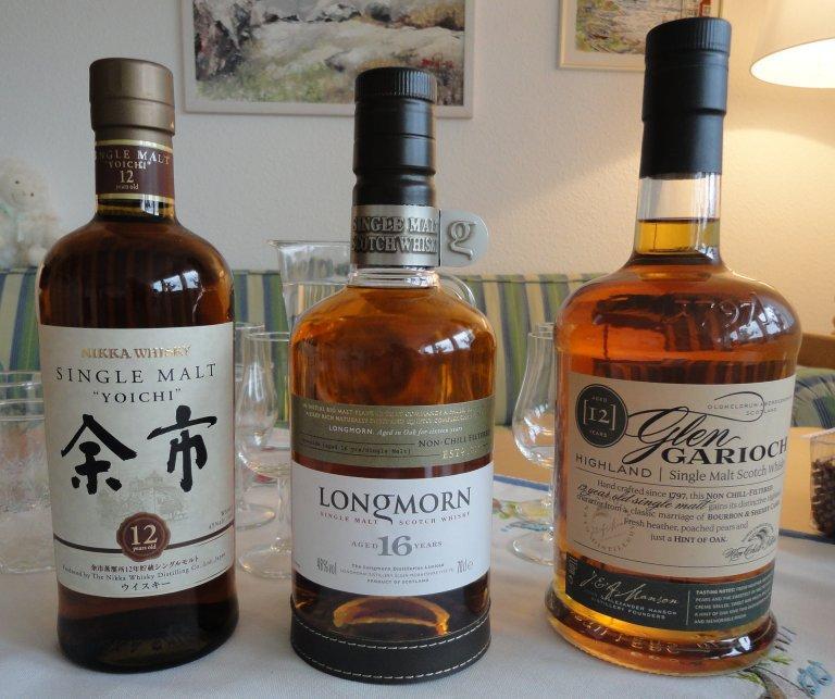 Denna dag har vi besök av tvenne gentlemän från Skottland och en lurig japan! Kjells tema är de sorter som vid ett tillfälle klassades som de mest omtyckta av svenska maltwhiskykonnässörer.