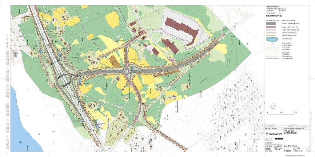 7.3.1 Nya Bårhultsmotet Bårhultsmotet anlägg nu och innebär en ny trafikplats för väg 549 mot Partille.