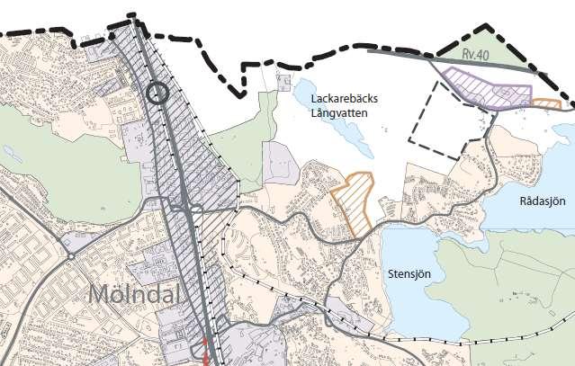 9.2 Mölndal Passage 3 och 4 ligger i Mölndals kommun och kan komma att påverkas av kommunens planarbeten.