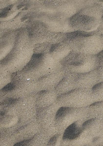 Sand är, till skillnad från torv, spån och halm, ett oorganiskt material. Detta innebär att ev.