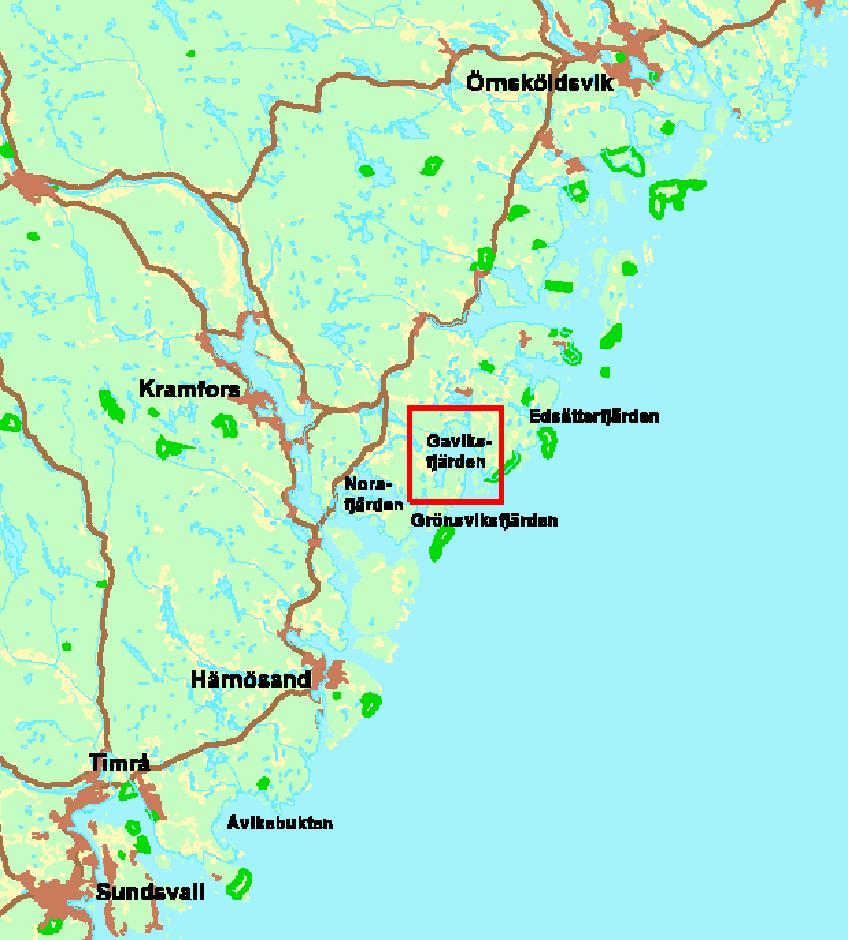Även andra områden har diskuterats: Ricklefjärden, Sikeåfjärden, Åbyfjärden och Byskefjärden.