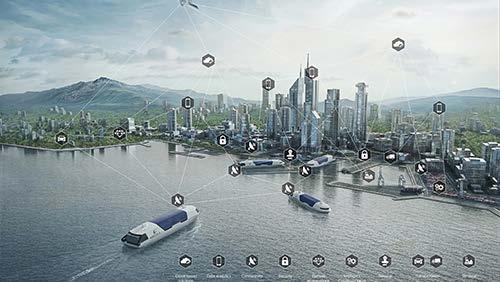 Digitalisering och automatisering skapar nya möjligheter att binda samman fartyg, hamn och stad.