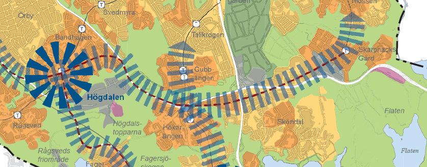 TIDIGARE STÄLLNINGSTAGANDEN 3 (9) Dp 2008-20187-54 Översiktsplan Planområdet betecknas som område för stadens tekniska försörjning i gällande översiktsplan, ÖP 99, samt i förslaget till ny