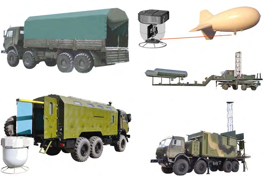 Bilaga ÅRSRAPPORT Sida 96 (125) 2011-02-09 Radar Lastterrängbil för markutrustning Mobil klargörningsplats KamAZ-5350 för underhåll KamAZ-6350 för ledning Bild 84.