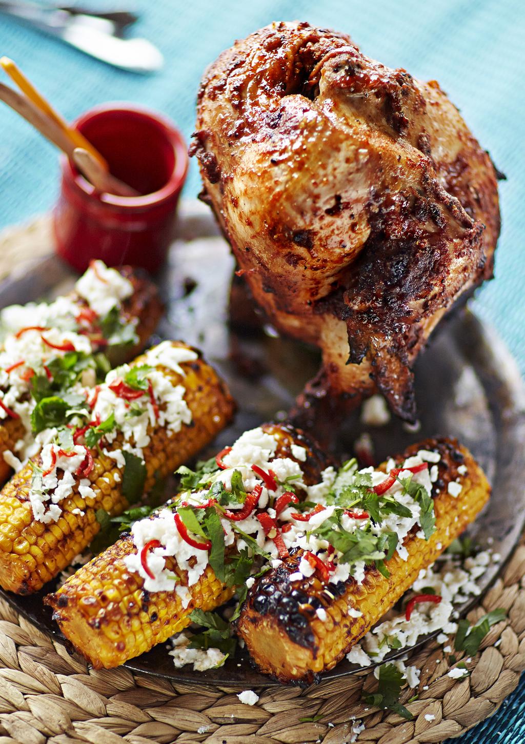 Recept på BBQ-majs