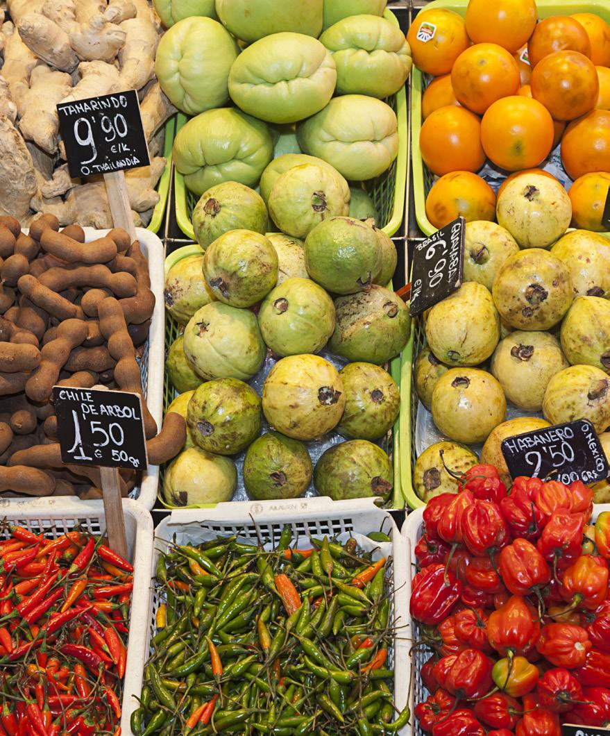 Carambole, Papaya och Kumquats har blivit vardagsmat för