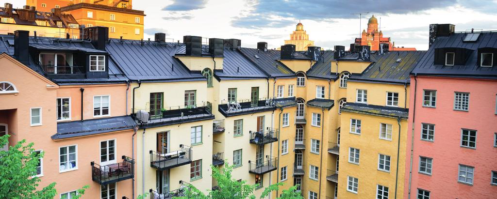 Renovering av flerbostadshus Systemlösning flerbostadshus Nya takfläkten CASA F är den bästa lösningen när lågljudnivå och energidrift efterfrågas.