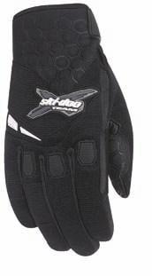 X-TEAM NYLON GLOVES Hipora-handske som är vatten- och vindtät med goda andningsegenskaper.