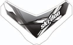 REV-XP 860200472 Gul krom med Ski-Doo logo 1 490 SEK