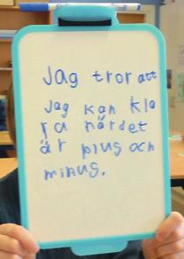 Övriga observationer för elevernas självreglerande Under projektet kunde vi se hur eleverna blev mer fokuserade och tog ett större ansvar för sitt lärande både i skolan och på sin fritid.