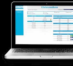 STEGET FÖRE INOM ÖVERVAKNING OCH STYRNING Nästa generations Elektronikon operativsystem erbjuder en mängd olika styr- och övervakningsfunktioner som gör att du kan öka kompressorns effektivitet och
