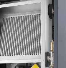 6 Tyst hölje Ett ljudisolerat hölje möjliggör extremt låga ljudnivåer på 53 db(a), vilket gör att enheten kan installeras närmare användningspunkten.