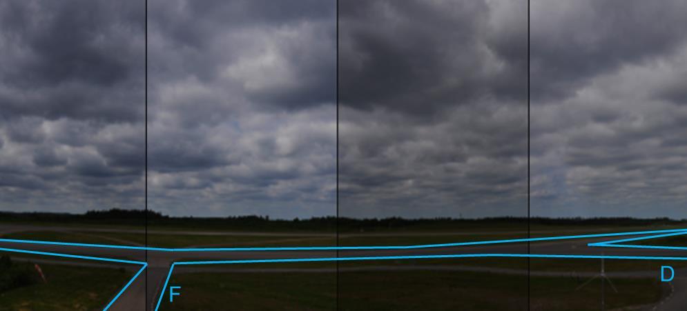 Genom overlays kan flygledare även se till exempel väderinformation och riktning för olika rörelser.