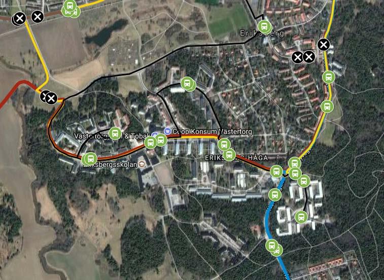 Förändringar i kollektivtrafiken Nya kollektivbusslinjer fastställdes av Kollektivtrafiknämnden sommaren 2016 och startdatum för det nya linjenätet var den 14 augusti 2017.