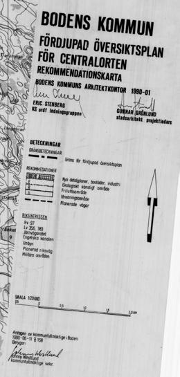 Fördjupad översiktsplan där planområdet markerats med rött Detaljplan För området gäller i dagsläget detaljplan 25-P90/6, laga kraft