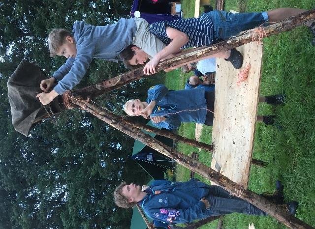 Distriktets helgläger 29 september 1 oktober Helgläger på Scout Camp Ransberg. 110 personer från 5 scoutkårer deltog.