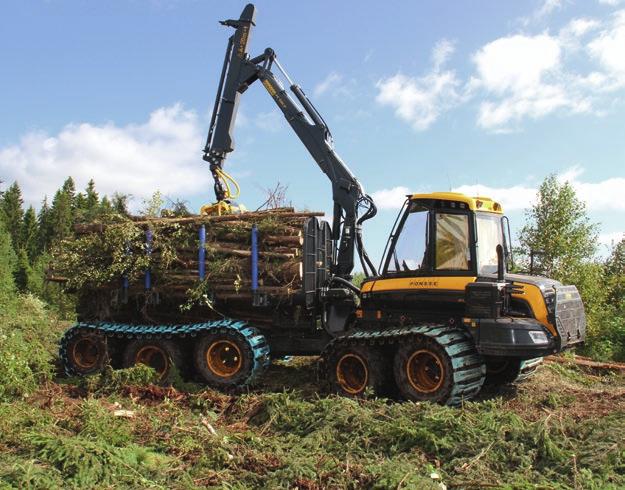 24 PONSSE 10W PONSSE SYNCHROWINCH 25 PONSSE 10w 10w skotarinnovationen för marker med mycket dålig bärighet. 10w en skräddarsydd lösning för avverkning på mjuka marker.