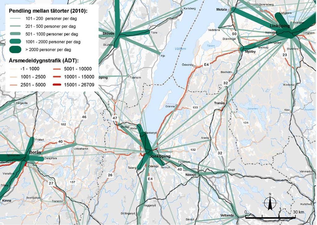 Sysselsättning Det finns tydliga variationer från kommun till kommun när det gäller arbetsmarknadens karaktär och sammansättning.