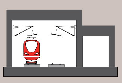 Broar för höghastighetsjärnvägen kan utföras som konventionella platsbyggda betongbroar, men det finns en mängd olika typer av brokonstruktioner.