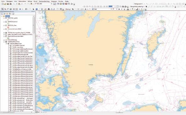 Tjänster Karttjänster Sjöfartsverket har idag utöver dataleveranser även möjlighet att erbjuda sjökortsinformation via karttjänster, det kan t.ex.