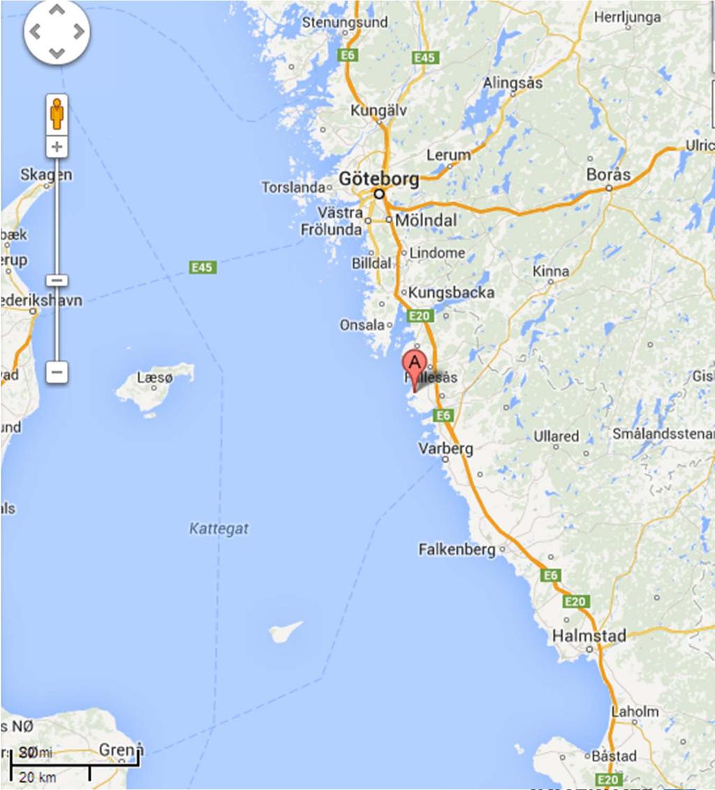 Potentiell markbeläggning från svåra haverier Inventarium Cs 137: 400 PBq (Ringhals 3) Acceptabel dos groundshine 20 msv/yr Dosfaktor 5.