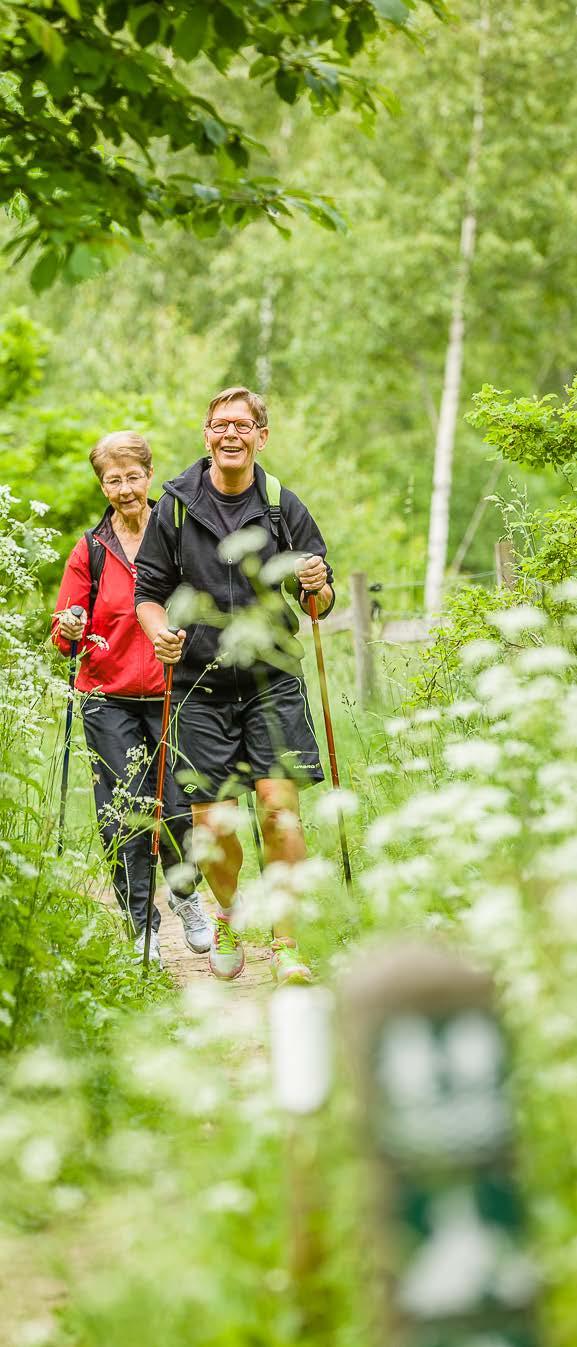 Folkhälsa Rekreativa miljöer har stor betydelse för folkhälsan genom att möjliggöra för aktiviteter såsom promenader, lek, motion och återhämtning.