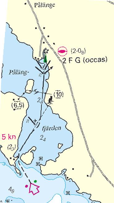 3 Nr 230 UNDERRÄTTELSER / NOTICES Bottenviken / Bay of Bothnia * 5184 Sjökort/Chart: 412 Sverige. Bottenviken. V om Haparanda. Pålängfjärden. Dagmärken uppförda. Flytande utmärkning flyttad.
