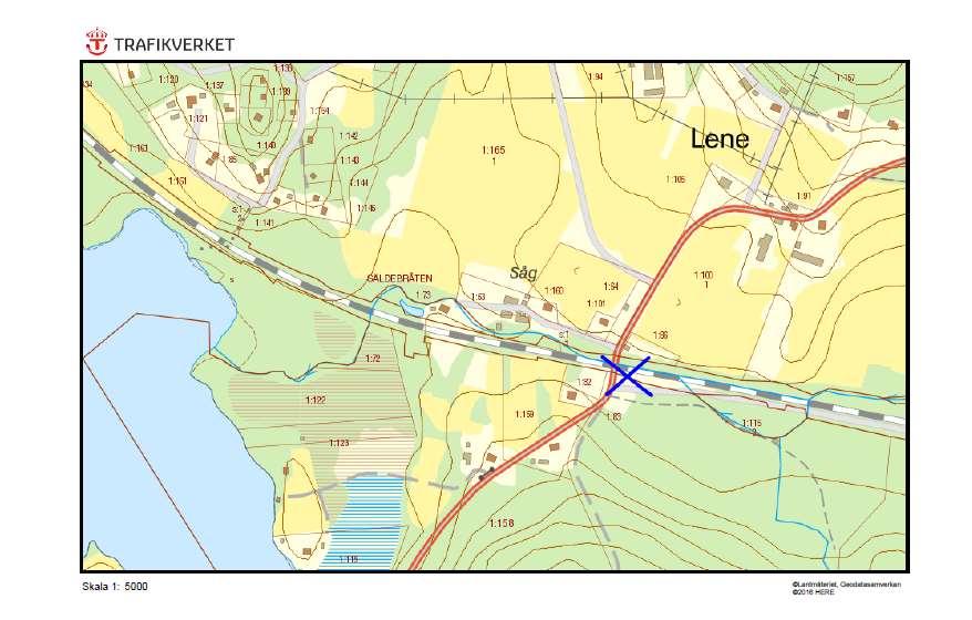 Trafikverkets prioriterade alléer och vägträd 689, Lene, SÄLDEBRÅTEN Vägträd ID på karta 5 Vägnummer S 689 Namn Lene, SÄLDEBRÅTEN Gammalt namn och ID - Östra sidan 1 ek.