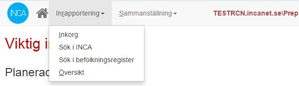 3.3 Spara för 30-dagars komplettering Om det gått mindre än 30 dagar efter operation: Fyll i allt utom postoperativa komplikationer och välj Åtgärd Klar för 30-dagars komplettering enligt