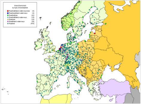 Cost kr/ton Cost kr/vehicle km Cost % Terminaler Terminalen har en