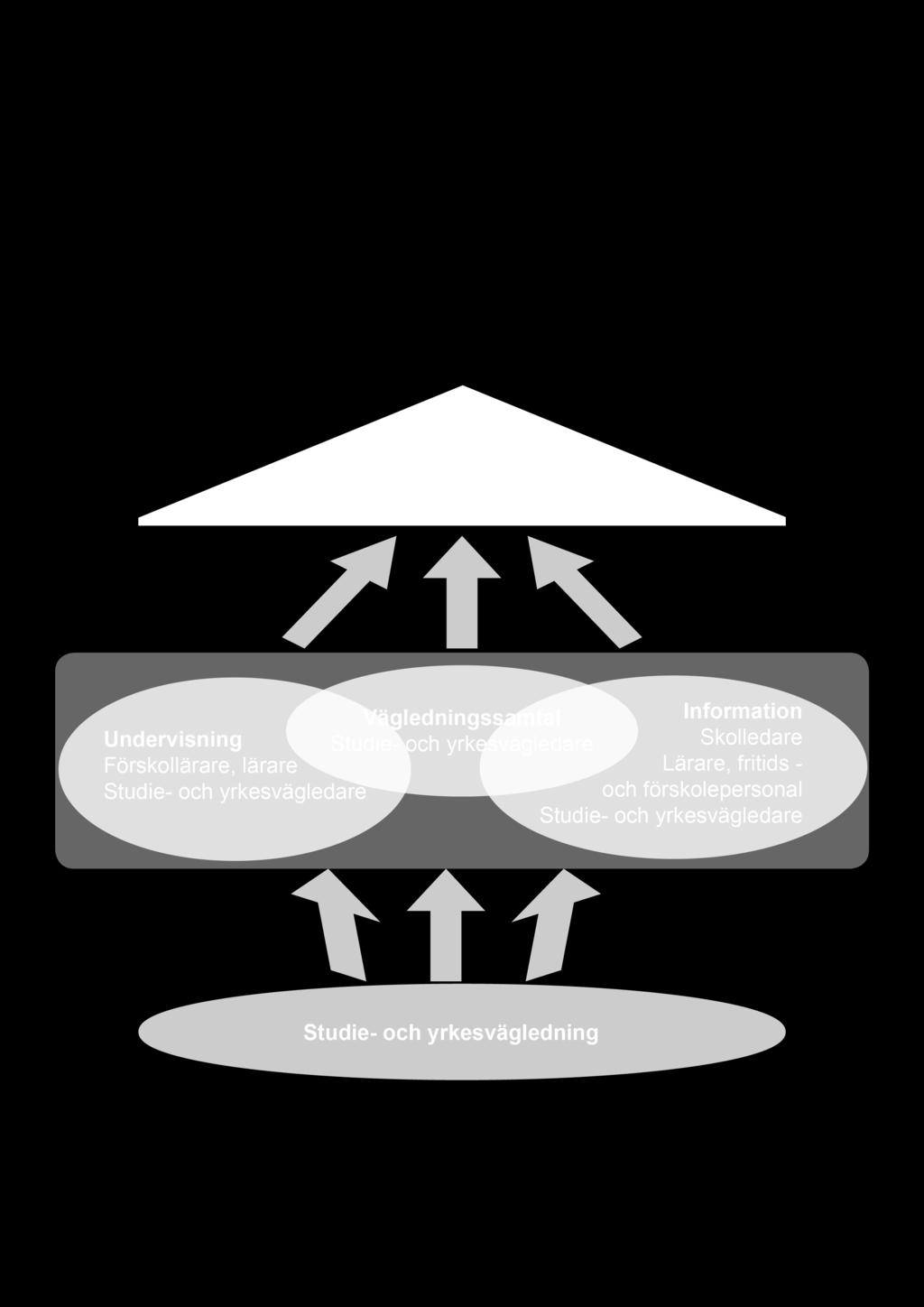 3 Skolans studie- och yrkesvägledning kan genom undervisning, vägledningssamtal och informationsinsatser tillgodose barnen/elevernas/de studerandes behov av vägledning.