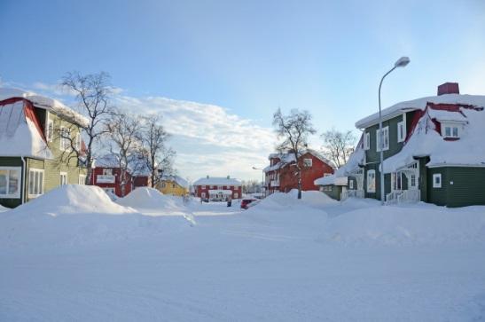 De byggnader som finns med i avtalet är Kiruna kyrka med tillhörande klockstapel, Hjalmar Lundbohmsgården inklusive B1:an, Ingenjörsvillan, upp till 12 stycken Bläckhorn från kvarteret