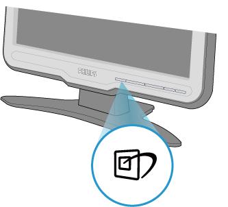 Produktinformation SmartImage mjukvara baserad på Philips prisbelönade LightFrame teknik analyserar innehåll på bildskärmen.