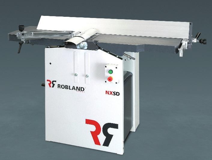 RIKT- OCH PLANHYVLAR Kraftiga maskiner med bra precision ROBLAND RIKT- OCH PLANHYVEL. En populär hyvel från Roblandfabriken i Belgien. En kraftig hyvel med stadigt riktanhåll.
